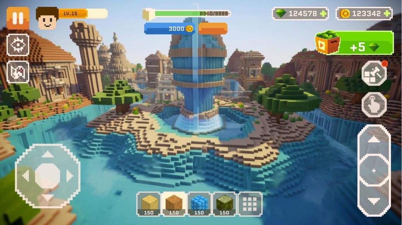沙盒像素建造世界-游戏截图1