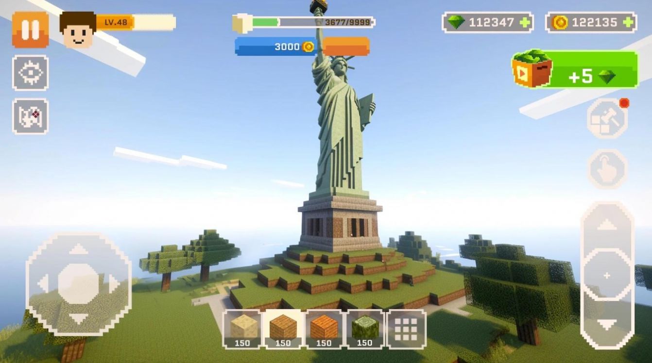 沙盒像素建造世界-游戏截图2